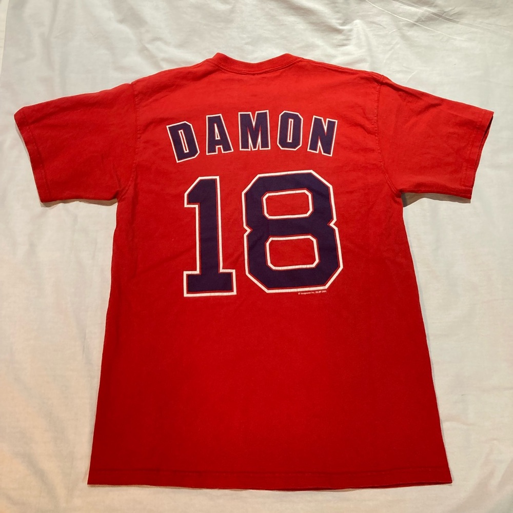2004 Johnny Damon Boston Red Sox Jersey Shirt, size medium, Original!